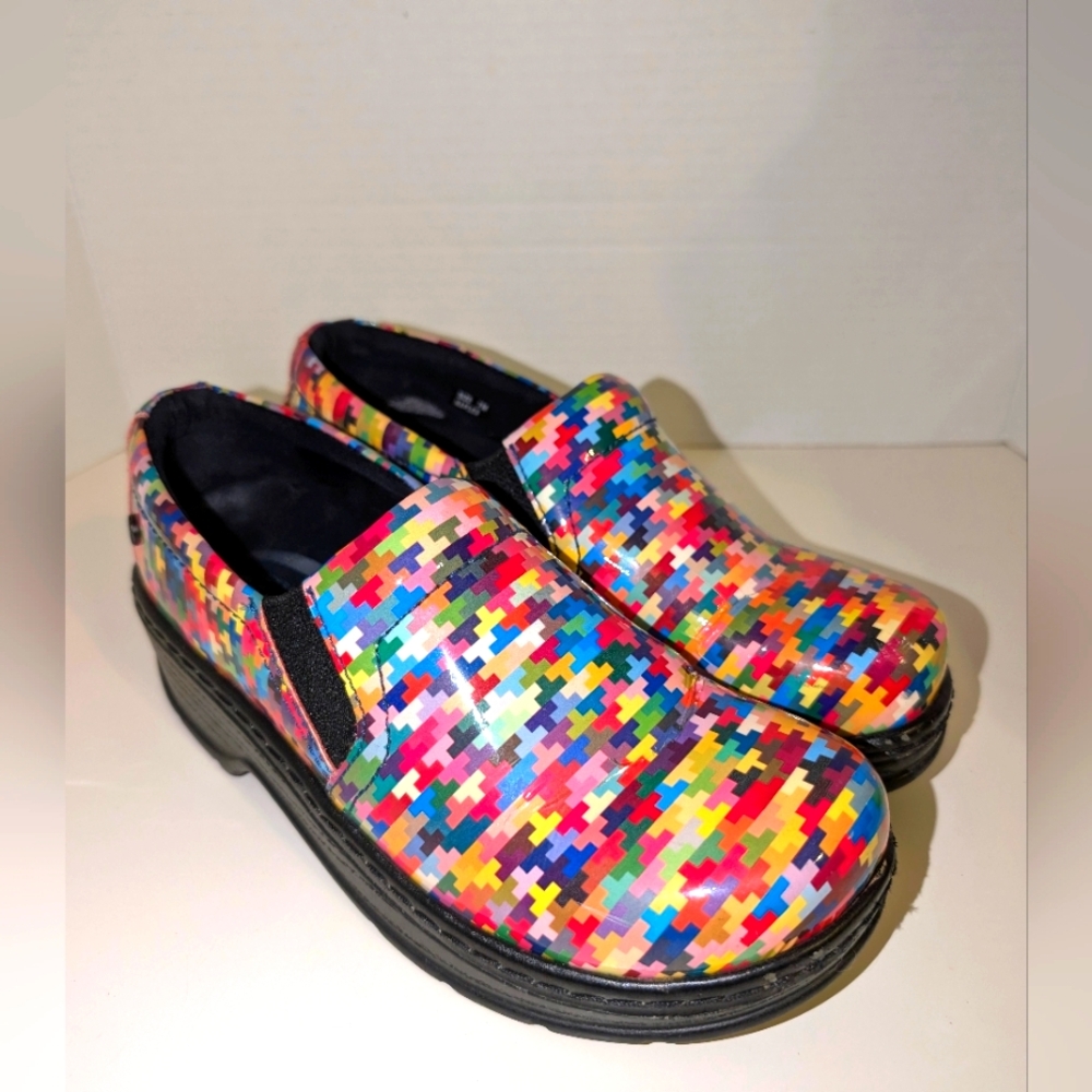 Klogs Women's Matrix Patent Naples Clog Shoes Size‎ 7M